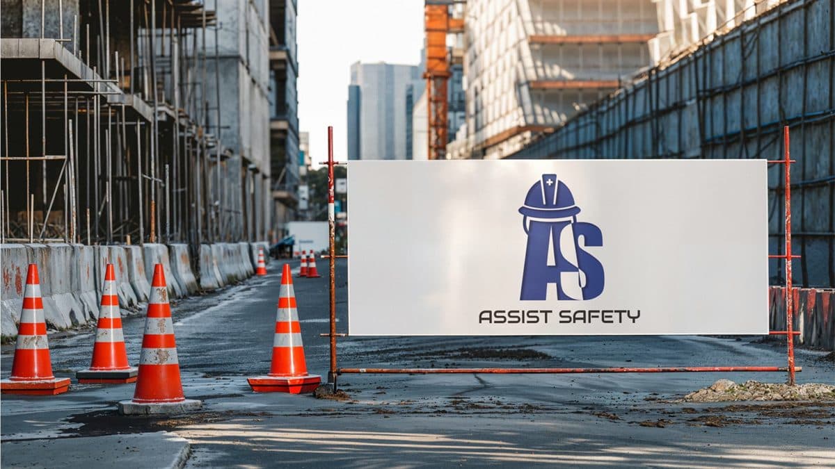 ASSIST SAFETY 로고·BI